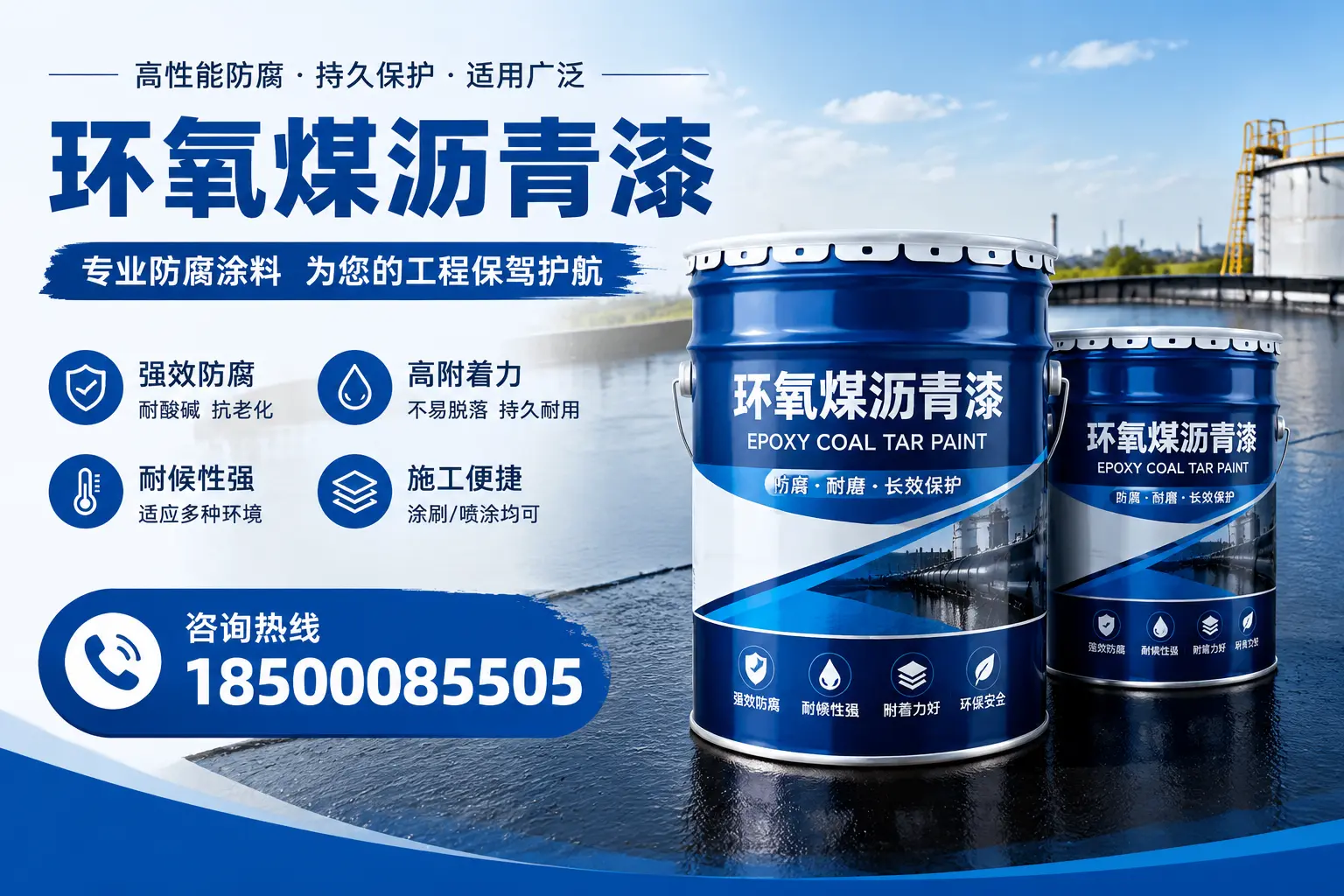 环氧煤沥青漆与其他漆类的比较，惠州用户的选择依据